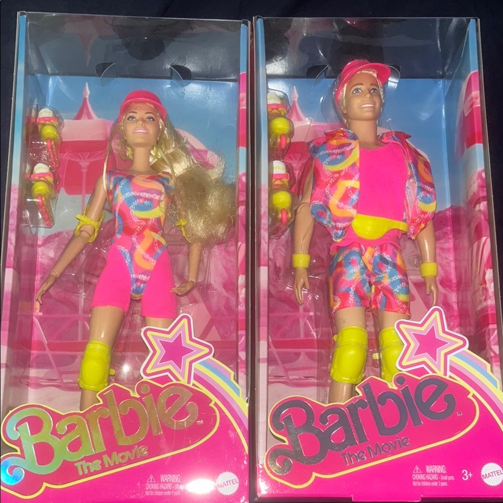 Mattel Barbie The Movie Dolls - Vibrant Pink and Yellow